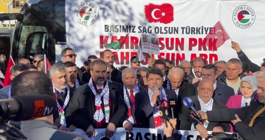 Adalet Bakanı Yılmaz Tunç, "Yoğun bir diplomasi çalışması sürdüren bir