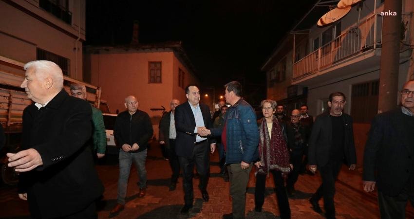 Akhisar Belediye Başkanı Besim Dutlulu, kırsal mahalle ziyaretlerine devam ediyor.