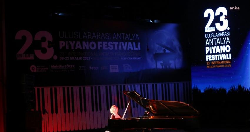 23.Uluslararası Antalya Piyano Festivali ünlü piyanist Gülsin Onay’ın konseri ile