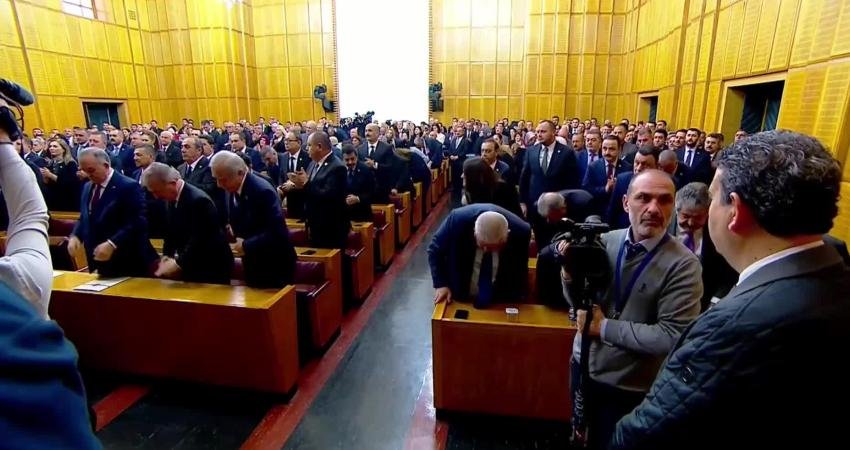MHP Genel Başkanı Devlet Bahçeli, TBMM grup toplantısında; "Gelişmeler karşısında