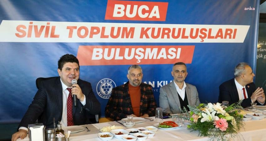 Buca Belediye Başkanı Erhan Kılıç, Bucalı sivil toplum kuruluşlarının temsilcileriyle