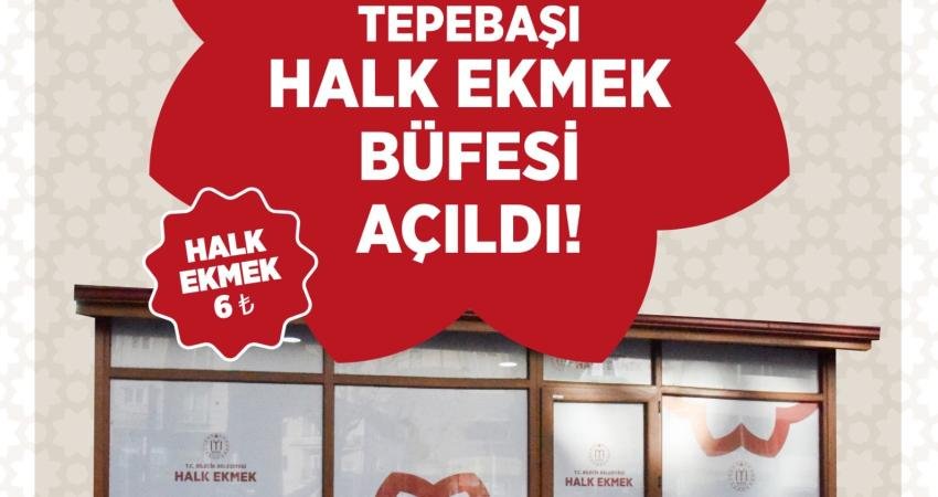 Bilecik Belediyesi, 4'üncü Halk Ekmek Büfesi'ni kent halkının hizmetine açtı.