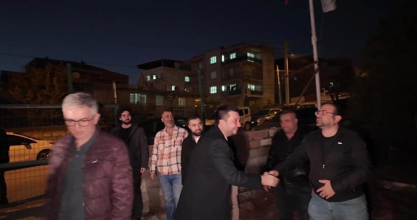 Bornova Belediye Başkan Aday Adayı Güney Güney Temiz, Naldöken Mahallesi'nde