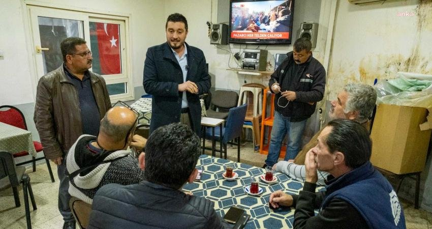 Vatandaşlarla buluşmaya devam eden Bornova Belediye Başkan Aday Adayı Güney