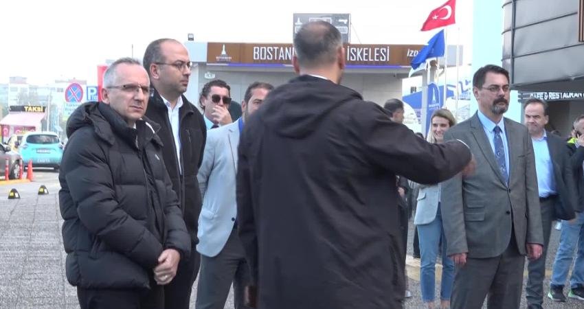 İzmir Büyükşehir Belediyesi, toplu ulaşımın önemli halkalarından biri olan Bostanlı