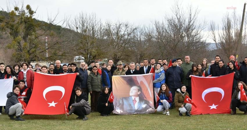 Sarıkamış Harekatı’nın 109. yılında Bozüyük’te 'Sarıkamış Şehitleri Saygı Yürüyüşü' yapıldı.