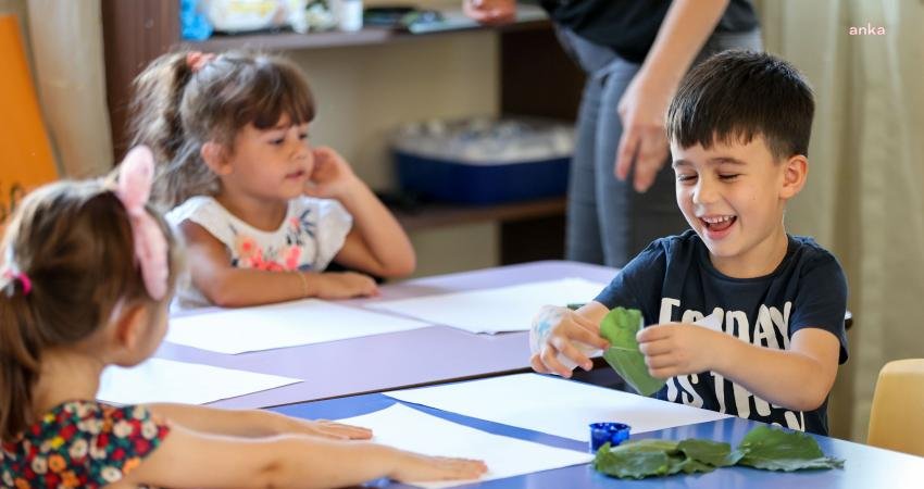 Buca Belediyesi’nin okul öncesi eğitime her çocuğun ulaşması amacıyla hayata