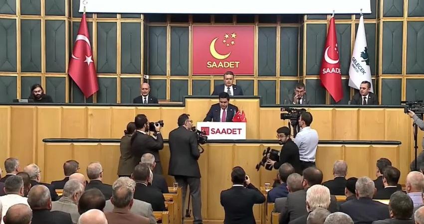 Saadet Partisi Grup Başkanvekili Bülent Kaya, Saadet Partisi-Gelecek Partisi TBMM