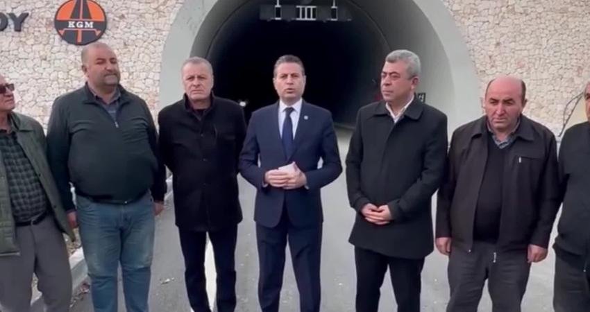 CHP Amasya Milletvekili Reşat Karagöz, 45 gün önce yapımı tamamlanan ama