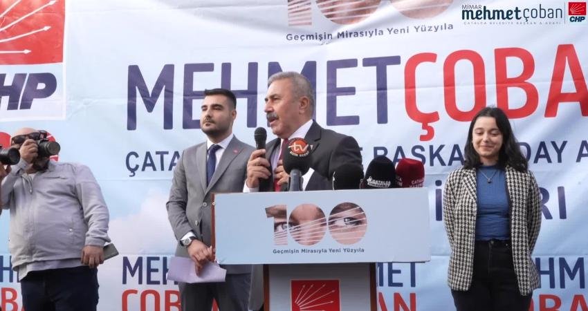 CHP Çatalca İlçe Başkanı Mimar Mehmet Çoban, Çatalca Belediye Başkan