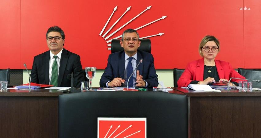 CHP Genel Başkanı Özgür Özel, CHP Parti Meclisi Toplantısına başkanlık