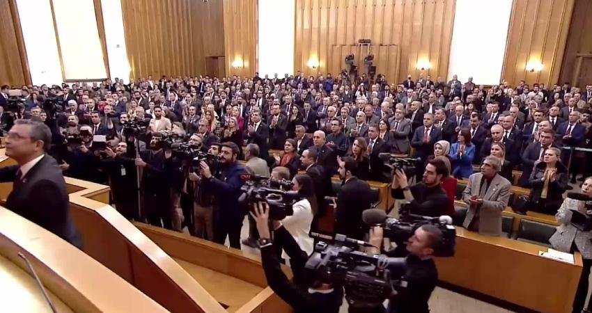 CHP Genel Başkanı Özgür Özel, Grup Toplantısında; kendisinin şehitlerle ilgili