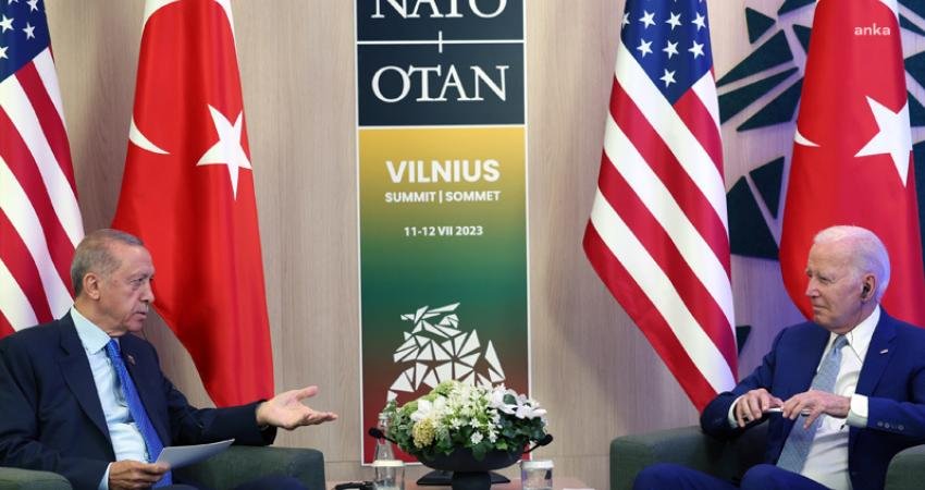 Cumhurbaşkanı Recep Tayyip Erdoğan, bugün ABD Başkanı Joe Biden ile