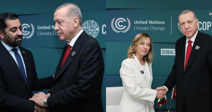 Cumhurbaşkanı Recep Tayyip Erdoğan Dünya İklim Eylemi Zirvesi'ne katılmak üzere