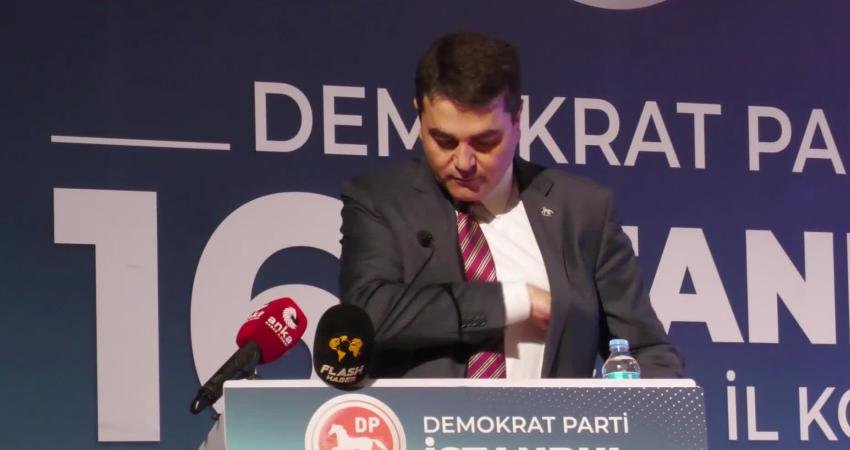 Demokrat Parti İstanbul İl Kongresinde konuşan Genel Başkan Gültekin Uysal,