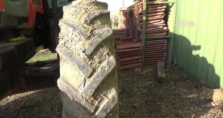 Edirneli çiftçi İsmail İlergin, traktör masraflarının arttığını ifade ederek akü