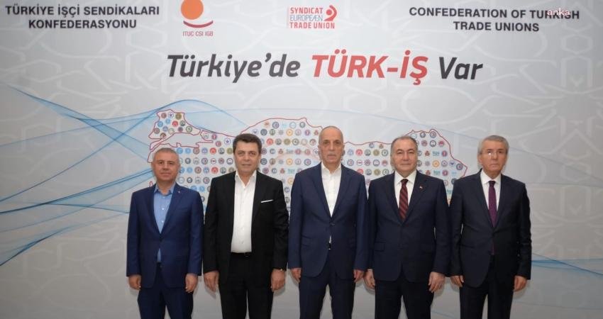 TÜRK-İŞ 24'üncü Olağan Genel Kurulu'nda bugün yapılan seçimlerde Genel Başkan Ergün