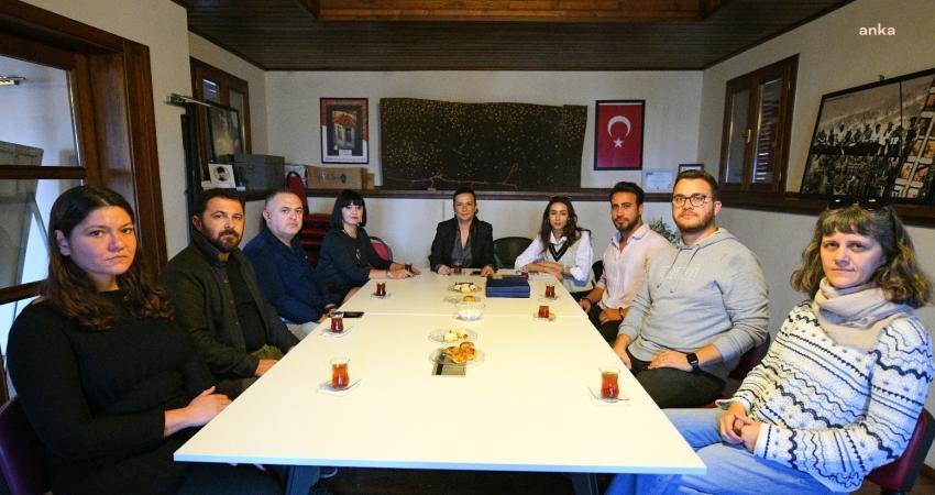 Fethiye Belediyesi Başkan Vekili Melek Gözde Gürsoy ve beraberinde meclis