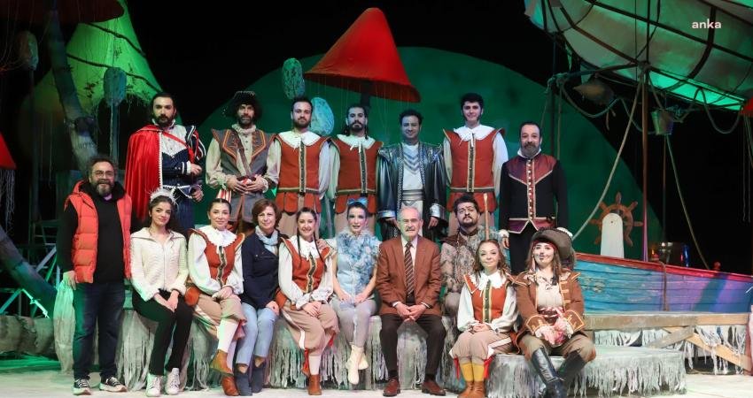 Eskişehir Büyükşehir Belediyesi Şehir Tiyatroları, “Fırtına” adlı yeni çocuk oyununu