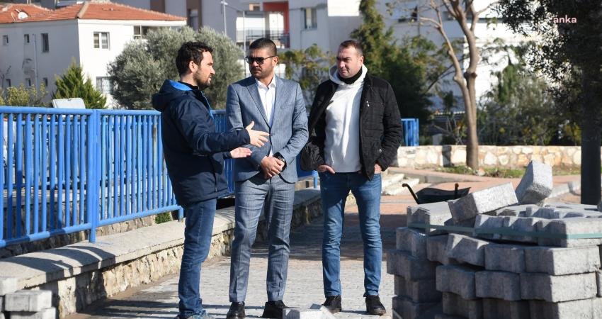 Foça Belediye Başkanı Fatih Gürbüz, Yenifoça Mustafa Kemal Atatürk Mahallesi