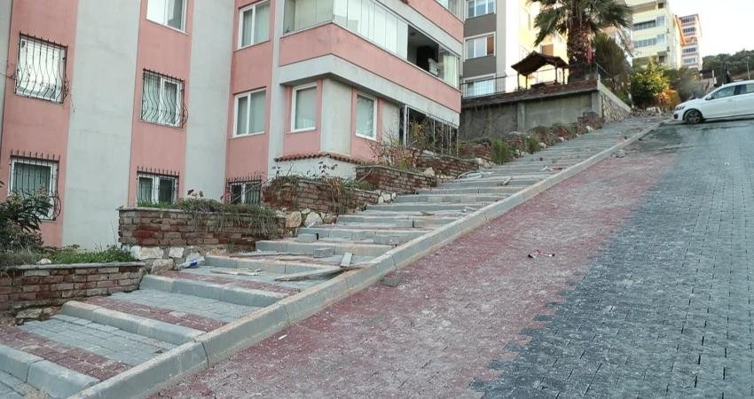 Gemlik Belediyesi Fen İşleri Müdürlüğü ekipleri tarafından ilçenin dört farklı