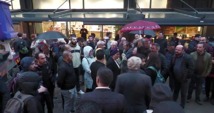 HEDEP İzmir İl Örgütü, Alsancak’ta yaptığı basın açıklamasıyla HEDEP’lilere yönelik