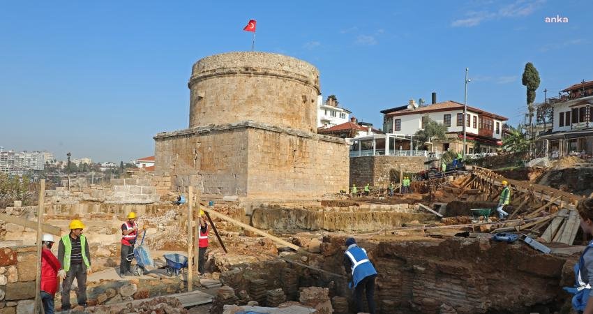 Antalya Büyükşehir Belediyesi, ‘Hıdırlık Kulesi Çevresi Arkeolojik Kazı ve Seyir