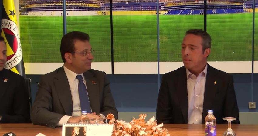 İstanbul Büyükşehir Belediye (İBB) Başkanı Ekrem İmamoğlu, Beşiktaş ve Galatasaray'ın