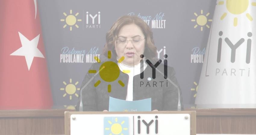 İYİ Parti Kadın Politikaları Başkanı Ünzile Yüksel, Türkiye'de kadınların seçme ve