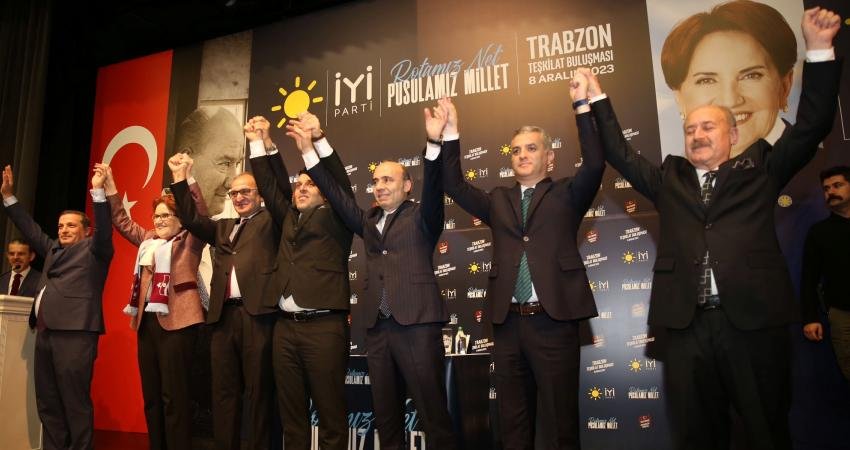 Yerel seçimler öncesinde İYİ Parti Genel Başkanı Meral Akşener'in katılımıyla