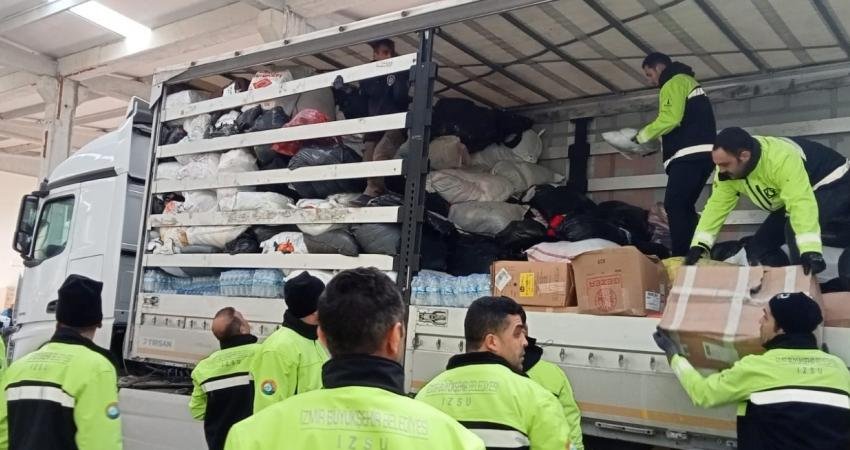 İzmir Büyükşehir Belediyesi, 11 ili etkileyen 6 Şubat’taki Kahramanmaraş merkezli