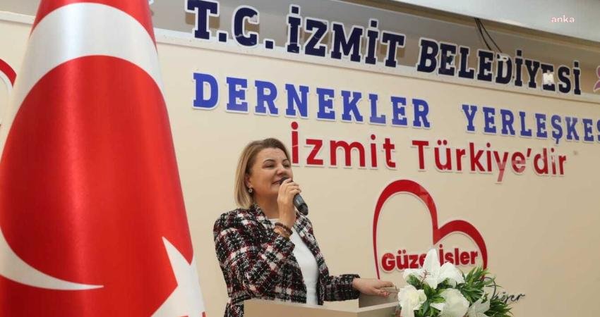 İzmit Belediye Başkanı Fatma Kaplan Hürriyet, okul aile birliklerinin temsilcilerini