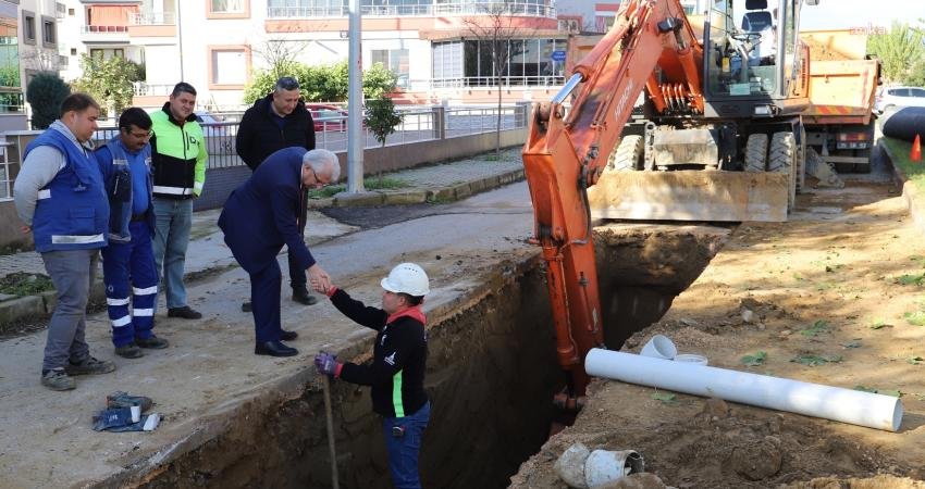 Ödemiş Belediye Başkanı Mehmet Eriş, İzmir Büyükşehir Belediyesi İZSU Genel