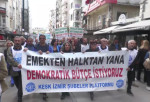 KESK’ten İzmir’de Bütçe Protestosu: “İnsanca Bir Yaşam, Güvenceli Bir İş, Güvenceli Bir Gelecek…”