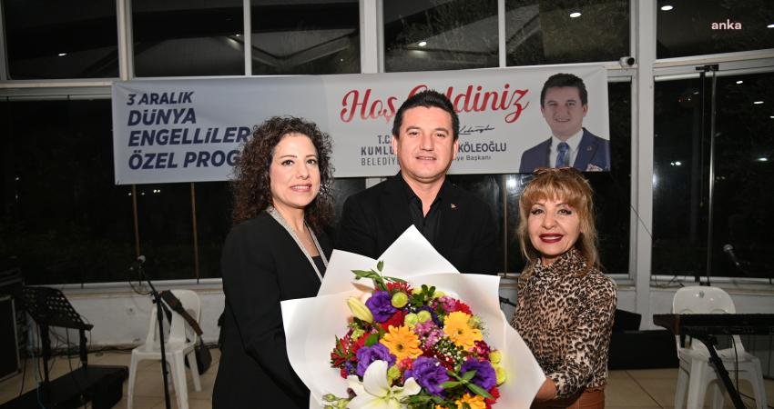 Belediye Başkanı Mustafa Köleoğlu eşi Nurgül Köleoğlu’yla birlikte Engelliler Günü
