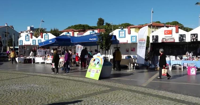 Marmaris Belediyesi yeni yıl nedeniyle sivil toplum kuruluşlarına ücretsiz stant