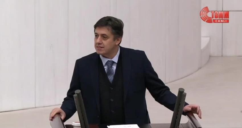 DEM Parti Batman Milletvekili Mehmet Rüştü Tiryaki, TBMM Genel Kurulu'nda;