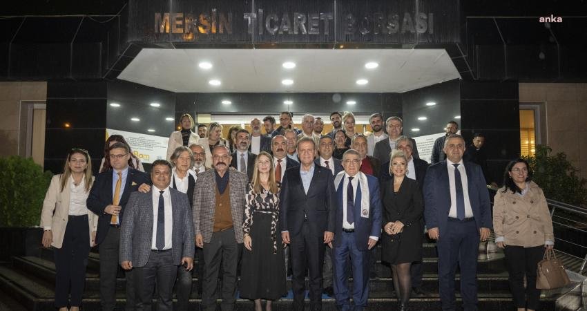 Mersin Büyükşehir Belediye Başkanı Vahap Seçer, Çukurova Genç Girişimci İş