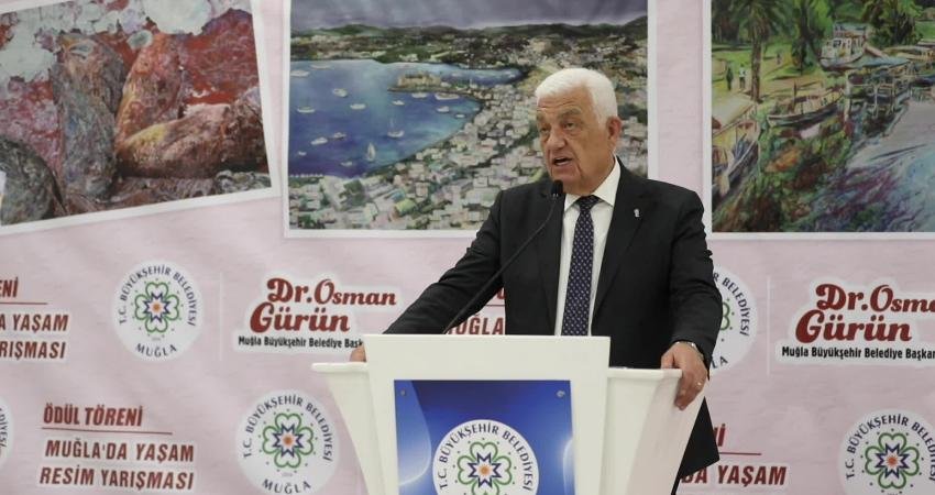 Muğla Büyükşehir Belediyesi “Muğla’da Yaşam” temalı Resim yarışması ödül töreni