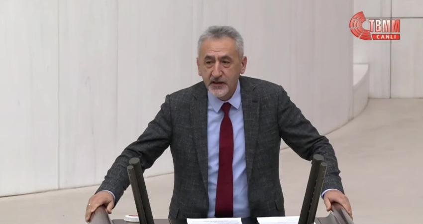 CHP Ordu Milletvekili Mustafa Adıgüzel, TBMM Genel Kurulu'nda; "Yusuf Tekin