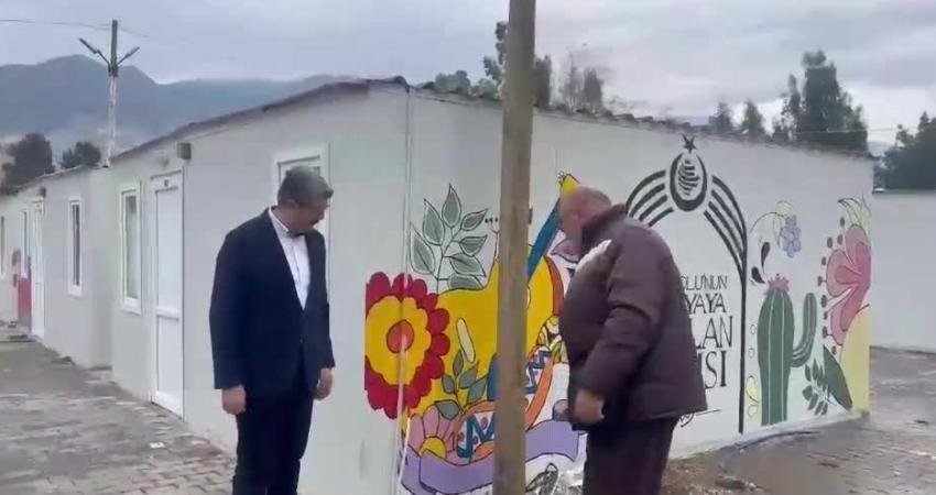 CHP Hatay Milletvekili Nermin Yıldırım Kara, Hatay'daki konteyner kentlerde güvenlik