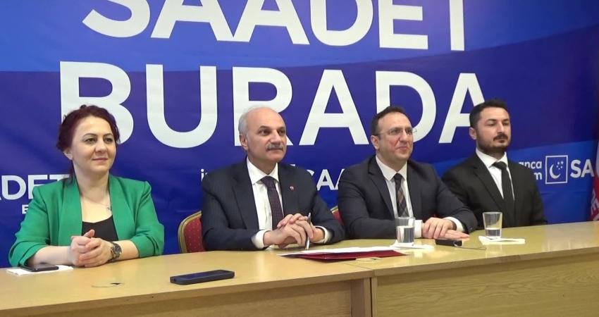 Saadet Partisi Sözcüsü ve İstanbul Milletvekili Birol Aydın, "Amasız, fakatsız,