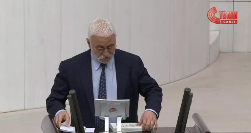 DEM Parti Grup Başkanvekili Antalya Milletvekili Hakkı Saruhan Oluç, TBMM