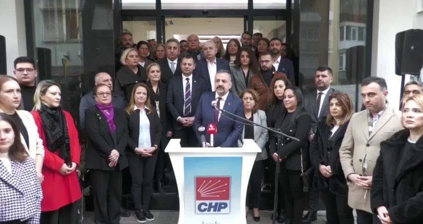 CHP İzmir İl Başkanı Şenol Aslanoğlu, “Terörü, bölücü terör örgütü