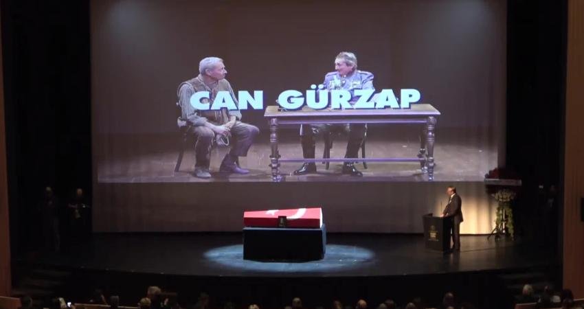 Geçtiğimiz gün yaşamını yitiren tiyatro ve sinema sanatçısı Can Gürzap