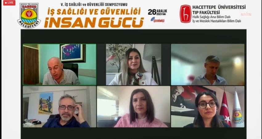 Tarsus Belediyesi öncülüğünde Hacettepe Üniversitesi iş birliğiyle çevrim içi ortamda
