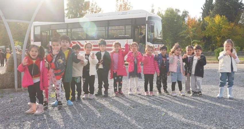 Tarsus Belediyesi Tarım Yaşam Alanı ve Tarım Müzesi ile çocukları