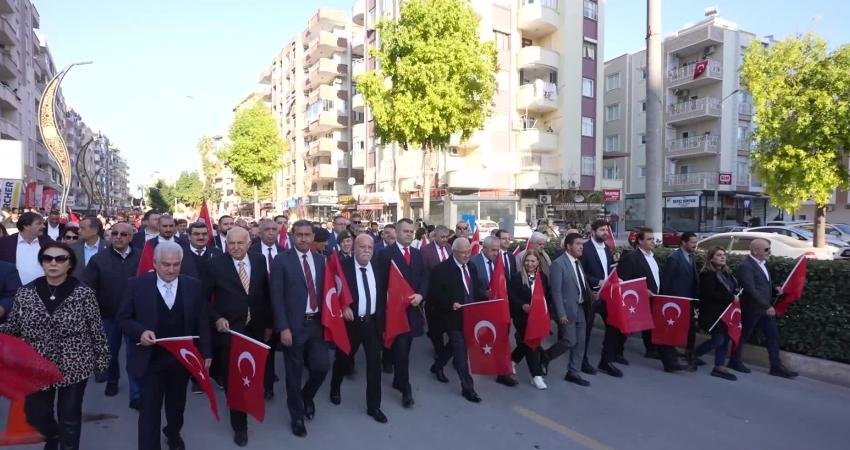 Tarsus’un düşman işgalinden kurtuluşunun 102. yılı dolayısıyla tören düzenlendi. 12