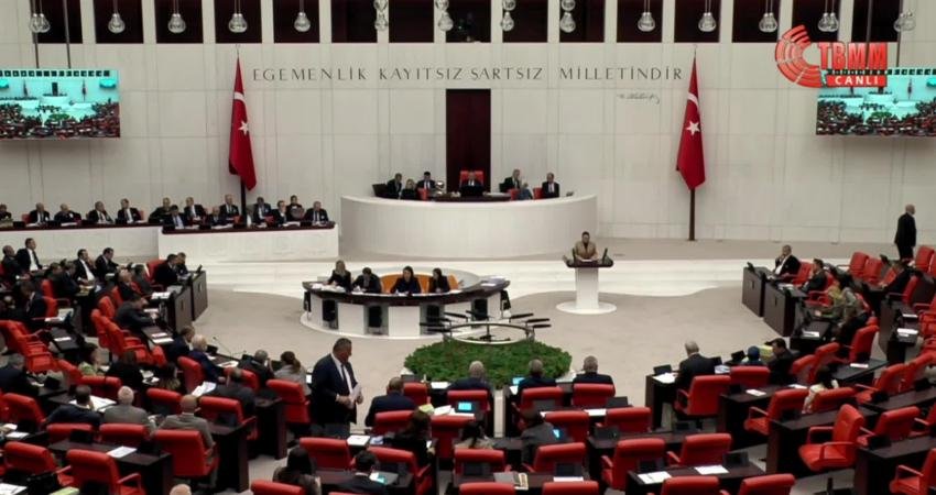 İYİ Parti Adana Milletvekili Ayyüce Türkeş, TBMM Genel Kurulu'nda bütçe