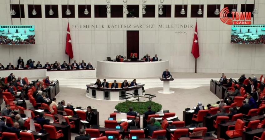 Saadet Partisi İstanbul Milletvekili Mustafa Kaya, TBMM Genel Kurulu'nda bütçe